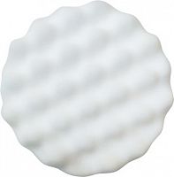 картинка PRO.STO Рифленый диск полировальный на липучке, 150*30 мм белый/супержесткий