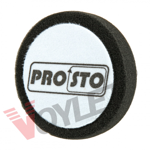картинка PRO.STO Диск полировальный на липучке, 150*30 мм, черный/мягкий