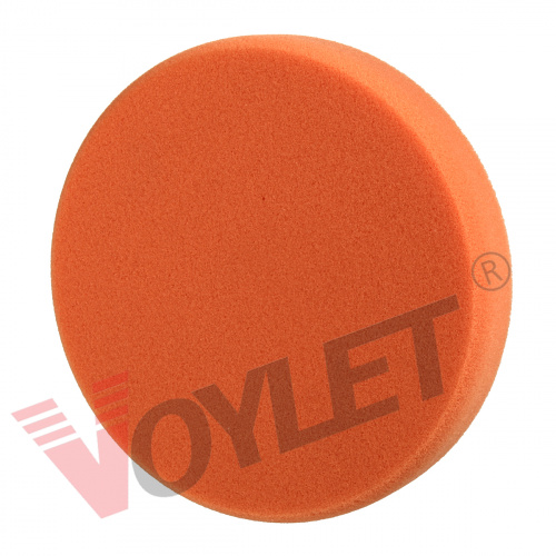 картинка PRO.STO Диск полировальный на липучке, 180*30 мм, оранжевый/средней жесткости фото 2